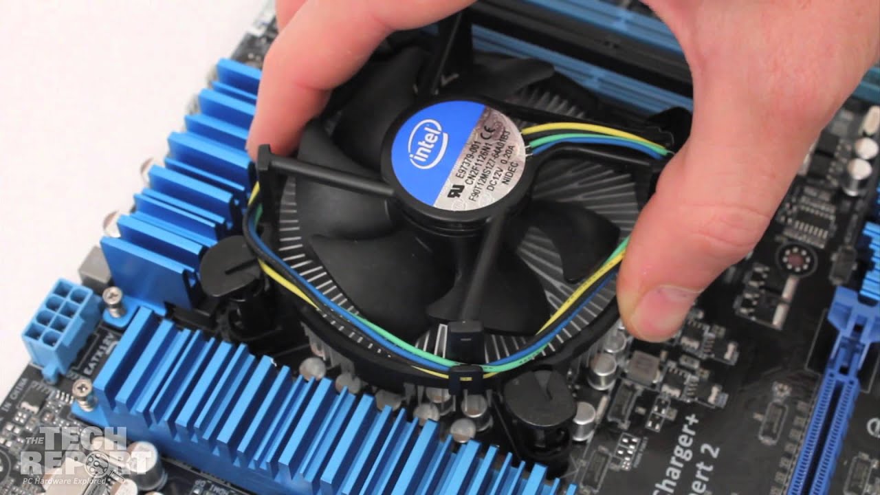 Intel Stock CPU Cooler Install