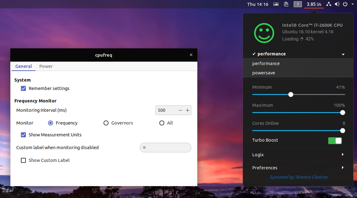 Linux Set CPU Governor Performance