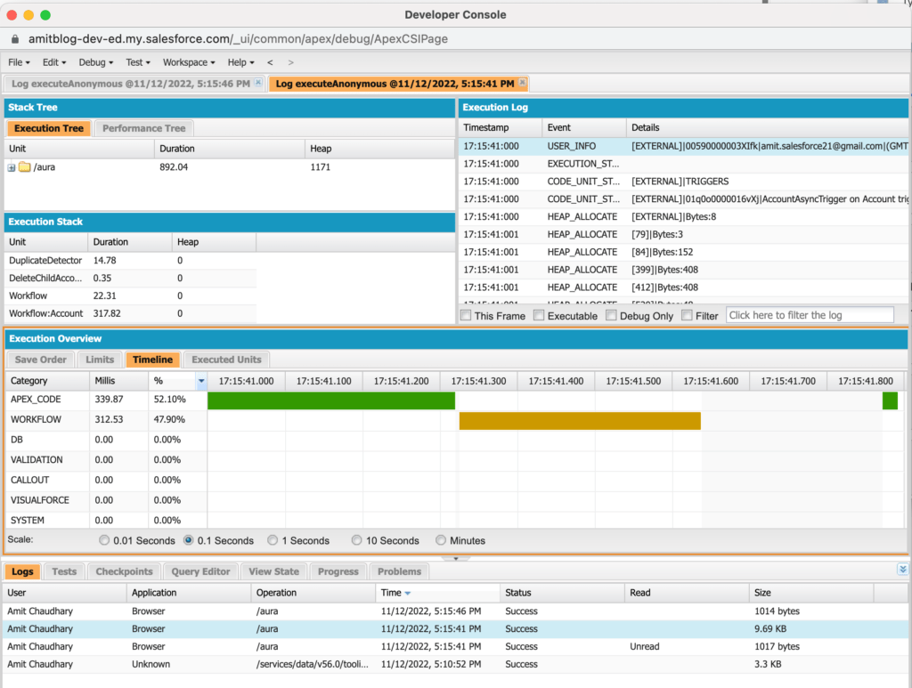 Maximum CPU Time Limit Salesforce