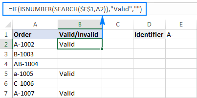 Microsoft Excel If Cell Contains Text Then