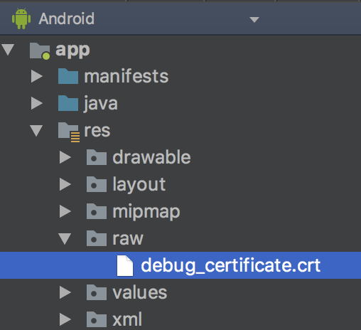 Network Security Configuration Android Example
