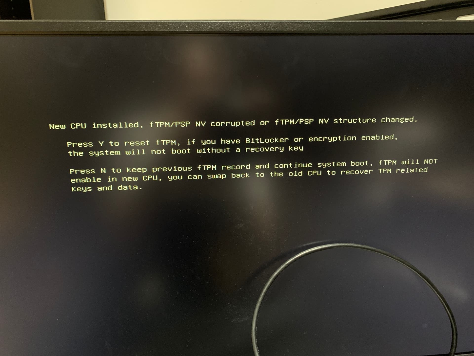 New CPU Computer Keeps Restarting