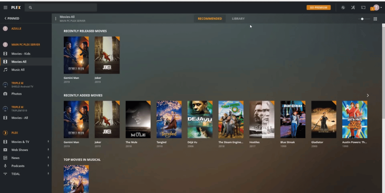 Plex Media Server CPU Requirements