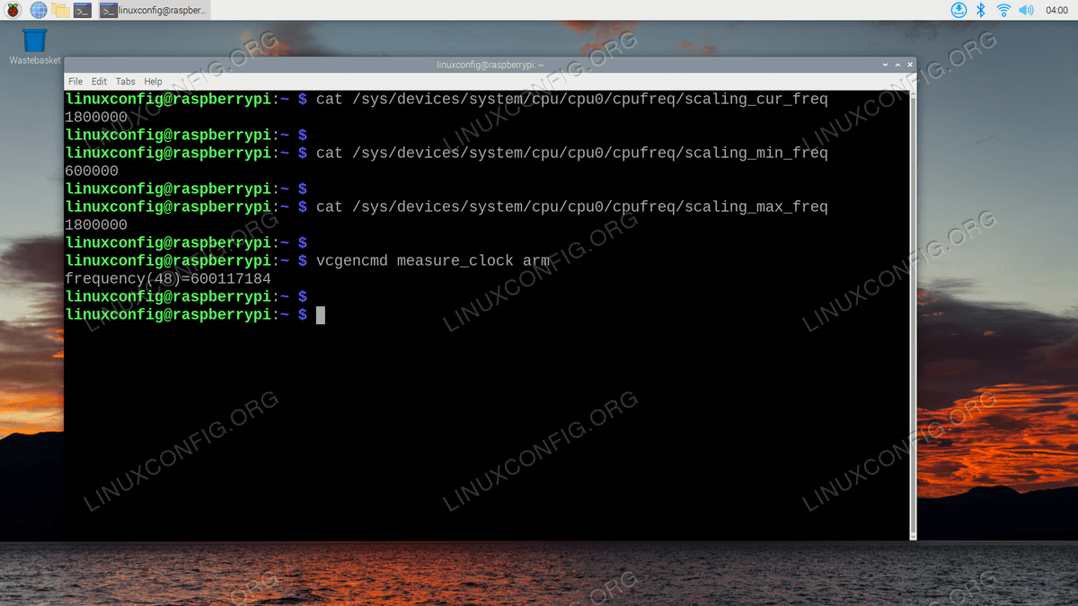 Raspberry Pi Check CPU Speed
