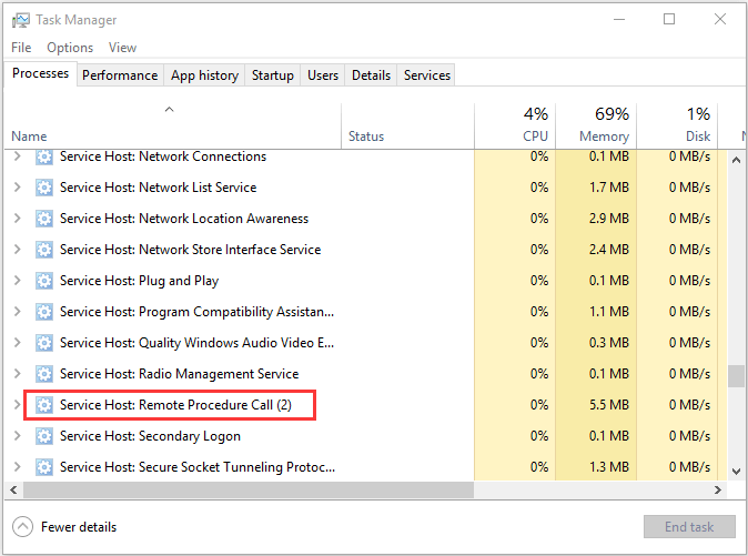 Rpc Endpoint Mapper High CPU