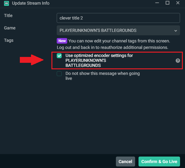 Streamlabs Obs CPU Usage Preset