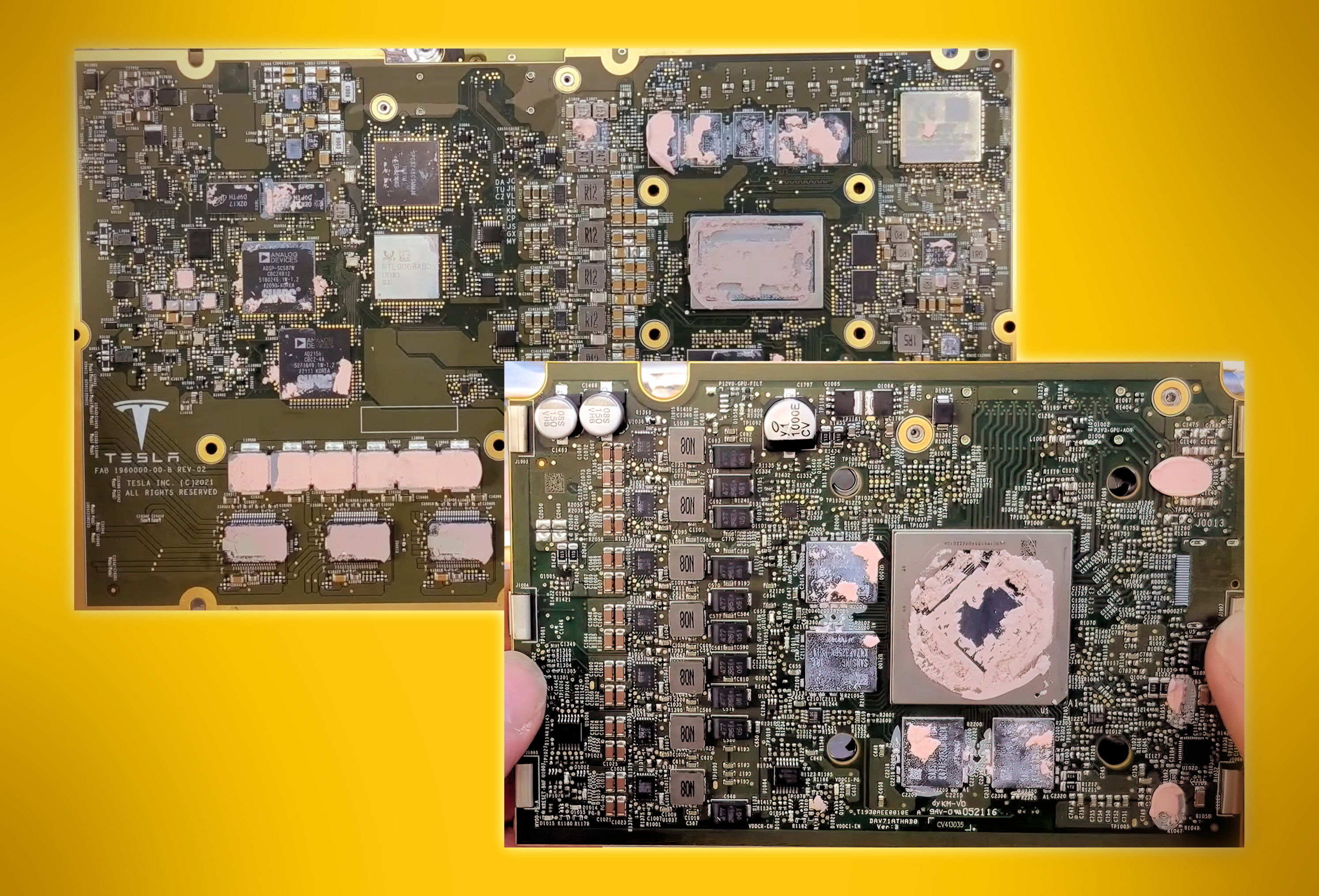 Tesla Model S Graphics Card