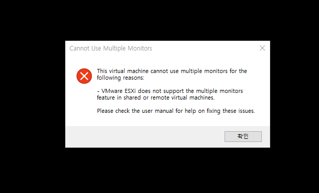 Vmware Esxi Does Not Support The Multiple Monitors Feature