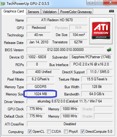 What Is A Good Graphics Card Ram Size