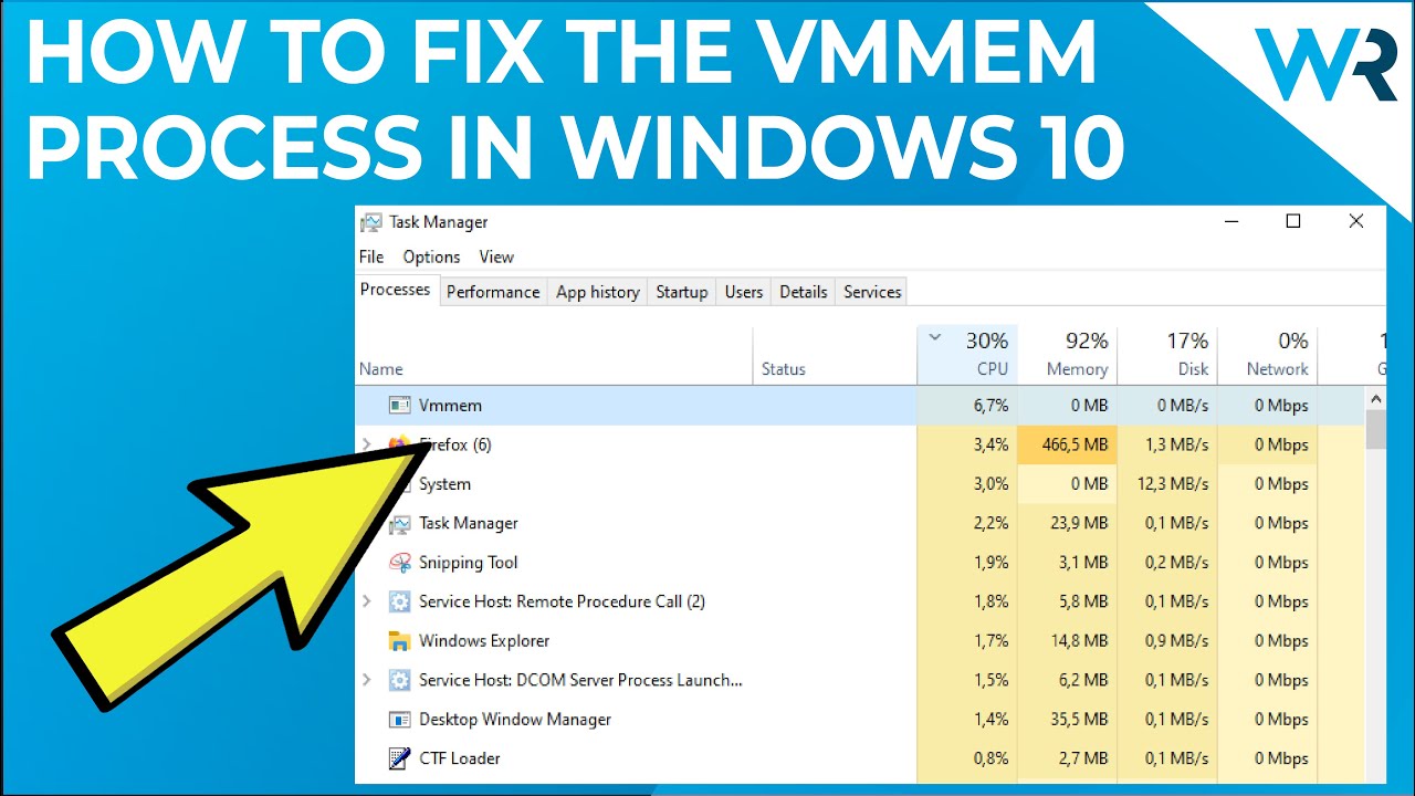What Is Vmmem Windows 10