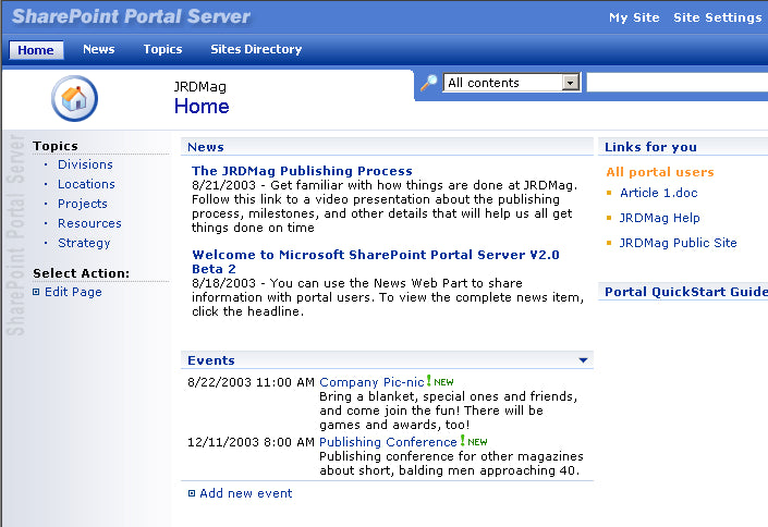 What Is Windows Sharepoint Services
