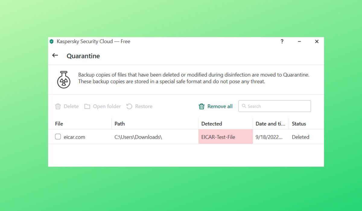 Why Does Eicar Release The Antivirus Test String