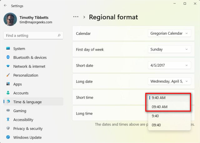 Windows 11 How To Change Time To 24 Hour Format