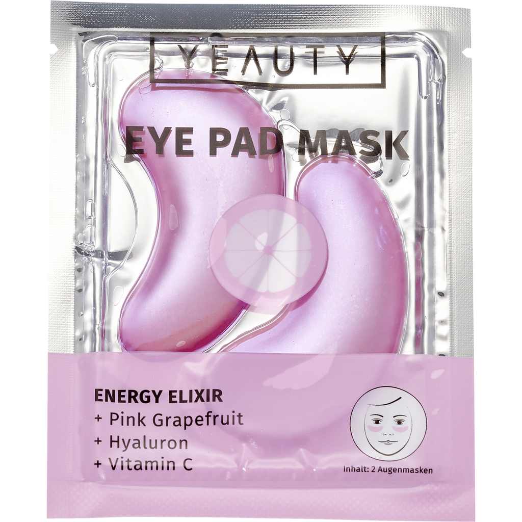 Yeauty Eye Pad Mask Energy Elixir 2 Pieces Glownshine Lb 