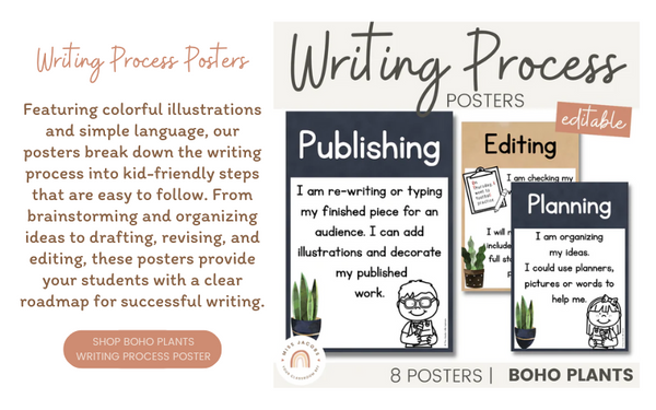 Miss Jacobs 'Writing Process' resources bundle