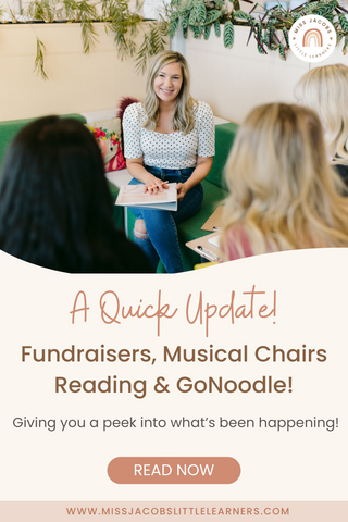 A quick update: Fundraisers, Musical Chairs Reading & GoNoodle! - Miss Jacobs Little Learners