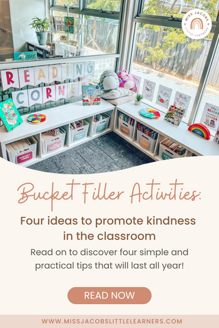 Bucket Filler Activities: Four Ideas to Promote Kindness in the Classroom - Miss Jacobs Little Learners