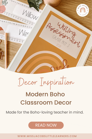 Modern Boho Classroom Decor - Miss Jacobs Little Learners