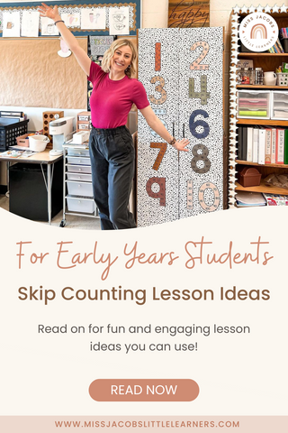 Skip Counting Lesson Ideas for Early Years Students - Miss Jacobs Little Learners