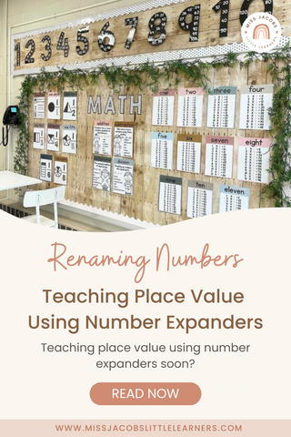 Teaching Place Value Using Number Expanders - Miss Jacobs Little Learners