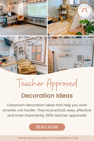 Teacher Approved Decoration Ideas - Miss Jacobs Little Learners