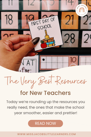 The Very Best Resources for New Teachers - Miss Jacobs Little Learners