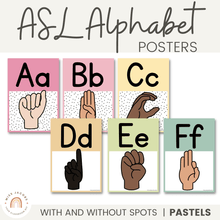 American Sign Language Hand Shape Posters. by Mrs Burgen's Sign Me Up