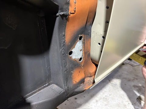 datsun 420z door install