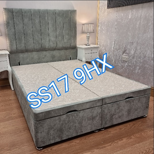 Essex full platform storage shop bed