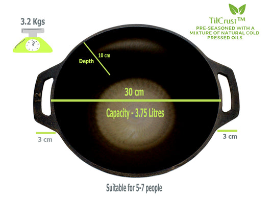 Cast Iron Kadai – TRILONIUM