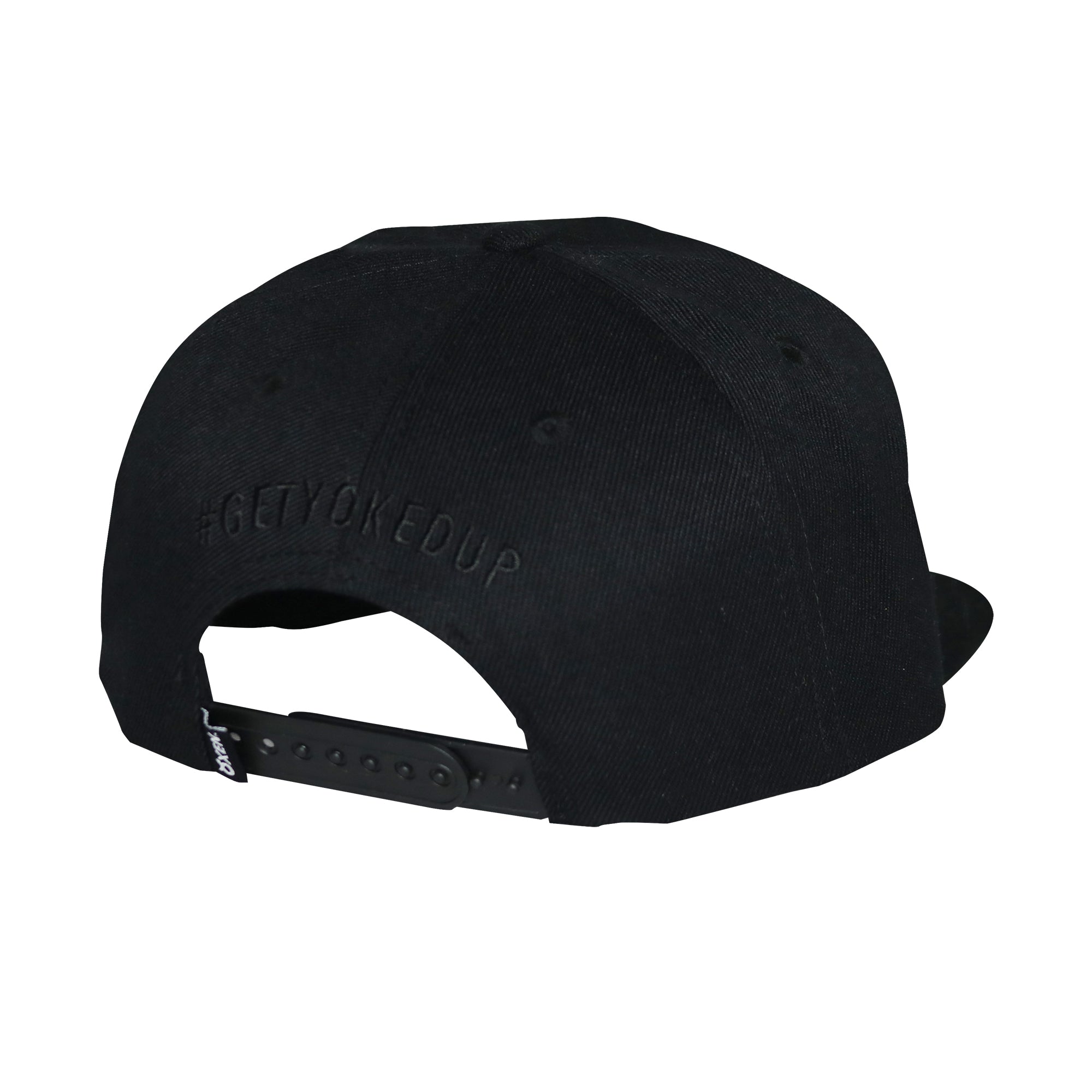 Classic Ring Snapback - Black on Black - OXEN Apparel