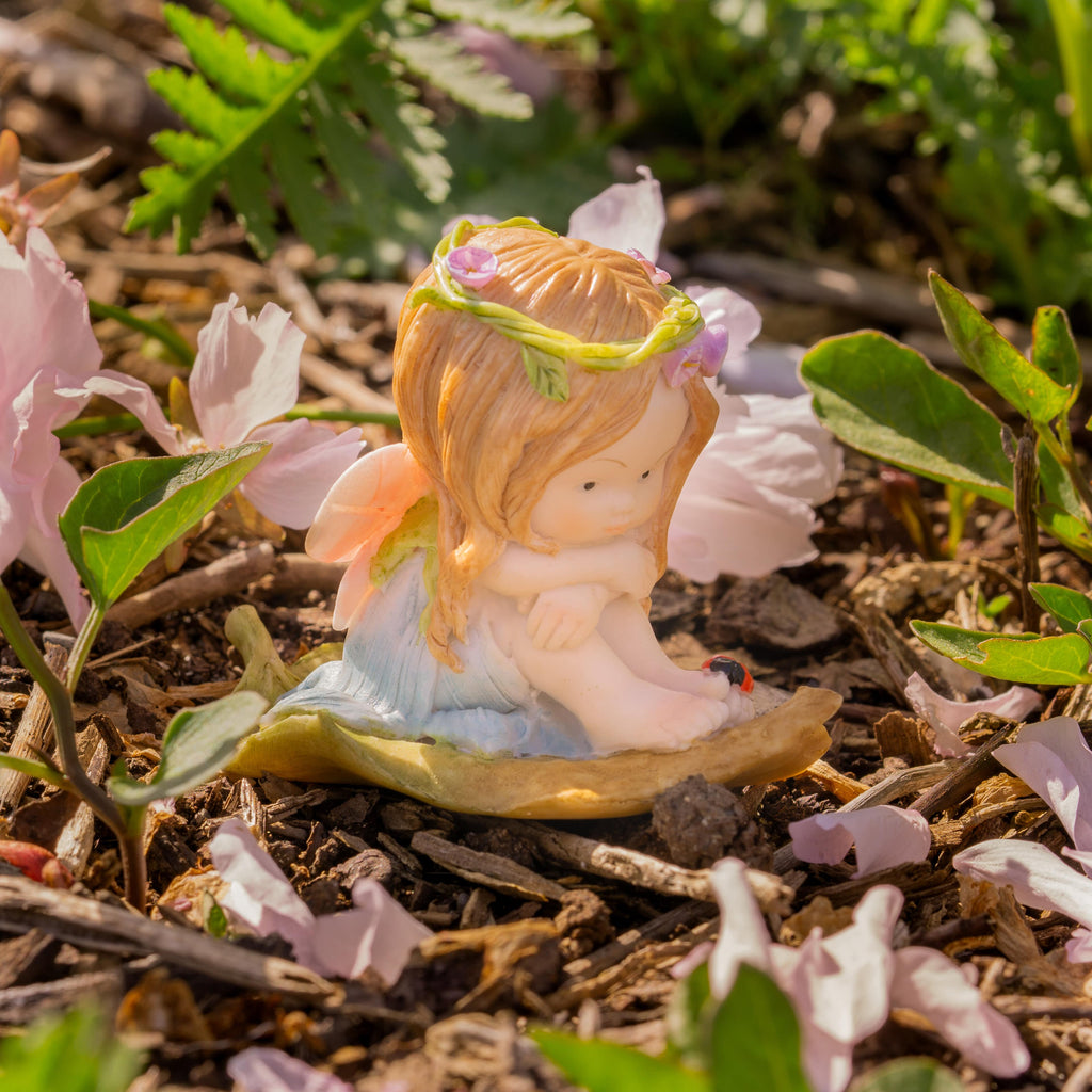 Mini Frogs On Mushrooms, Fairy Garden Frogs