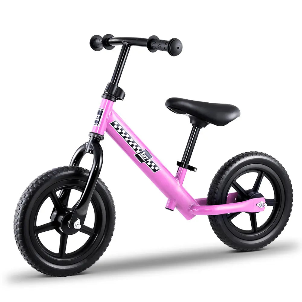 Rigo Kids Balance Bike Ride On Toys Push Bicycle Wheels Toddler Baby 12" Bikes Pink Deals499