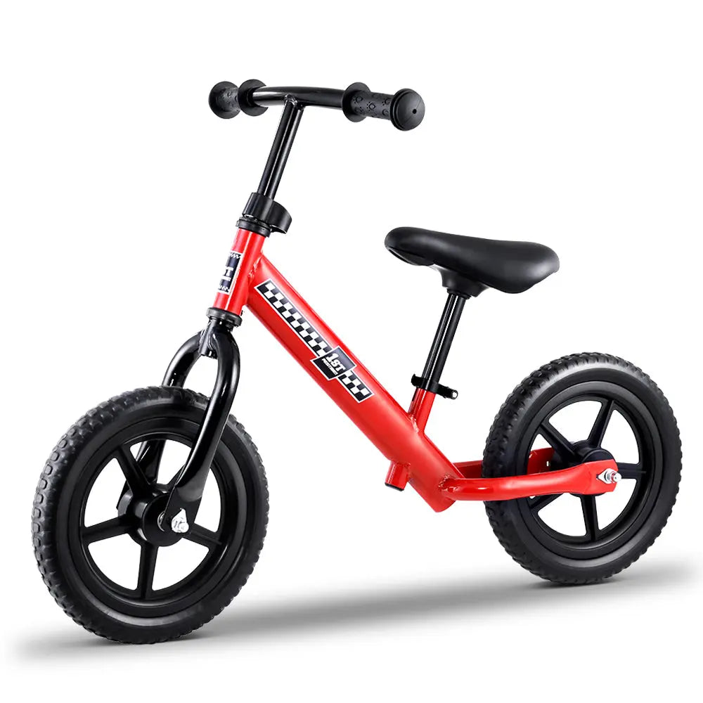 Rigo Kids Balance Bike Ride On Toys Push Bicycle Wheels Toddler Baby 12" Bikes Red Deals499