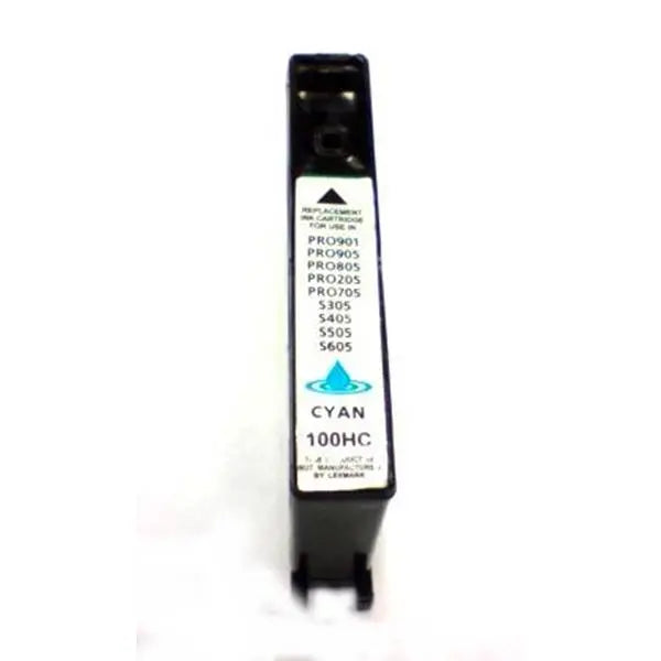 100XL Cyan Compatible Inkjet Cartridge LEXMARK