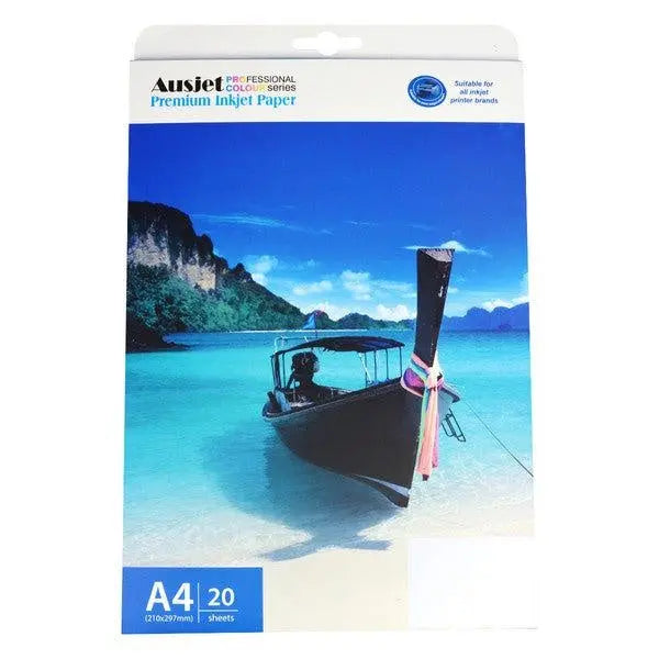 135gm A4 High Gloss Photo Paper (20 Sheets) AUSTiC