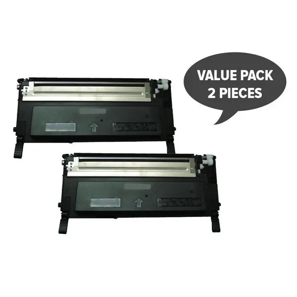 2 x 1230 1235 Black Premium Generic Toner DELL