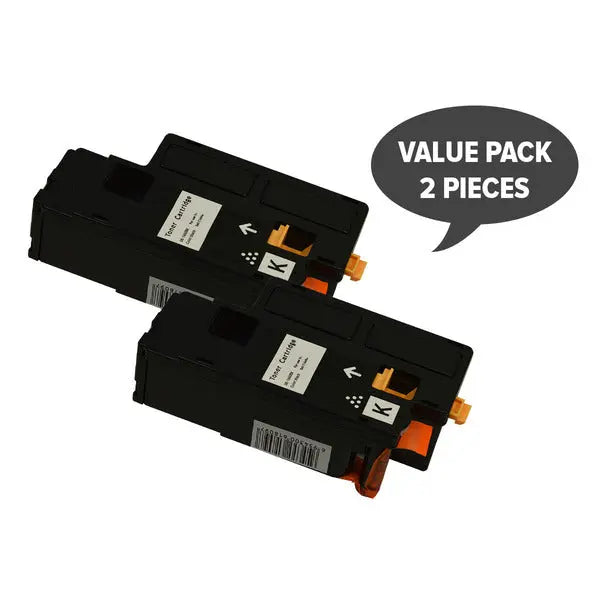 2 x 1660 1660W Black Generic Toner DELL