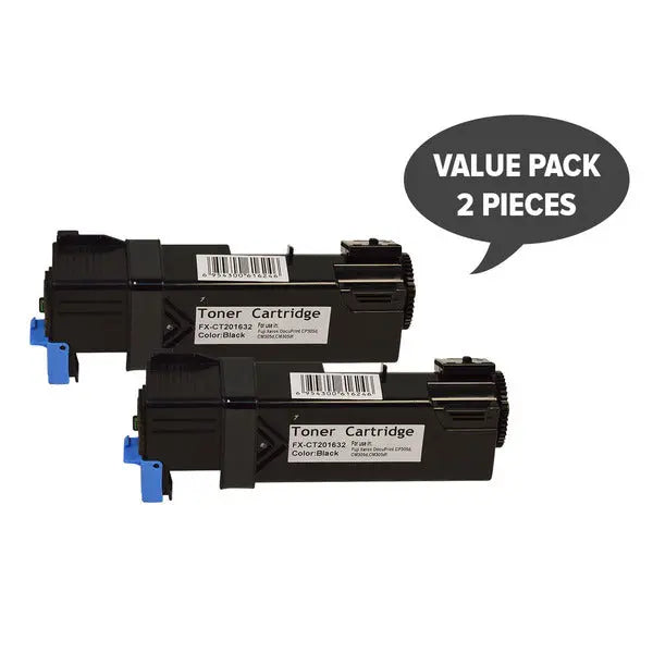 2 x CT201632 CP305 Black Generic Toner Cartridge XEROX