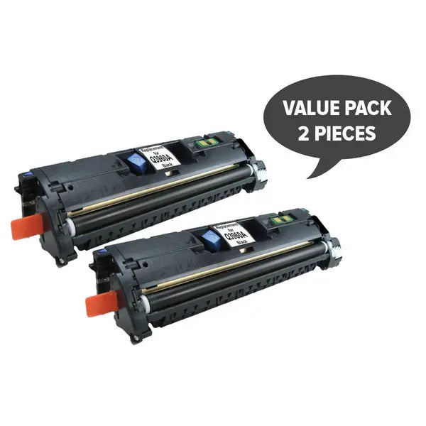 2 x Q3960 C9700 C3960 EP87 CART301BK Black Toner HP