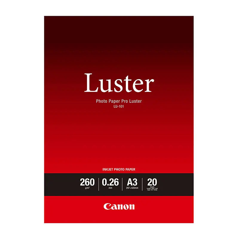 CANON Luster Photo Paper A3 CANON