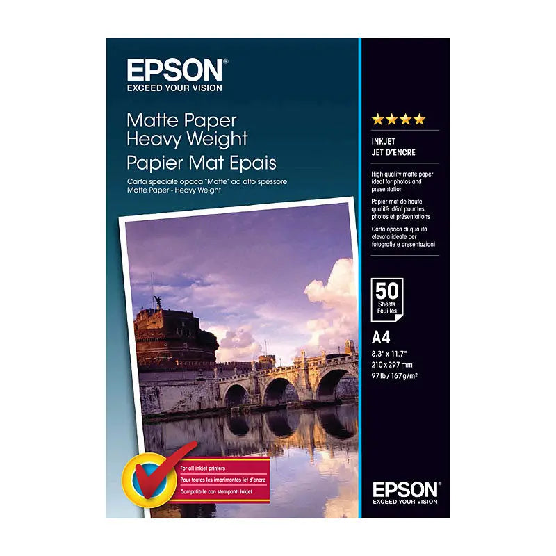 EPSON S041256 Matte H/W Paper EPSON