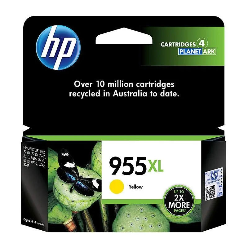 HP #955XL Yellow Ink L0S69AA HP