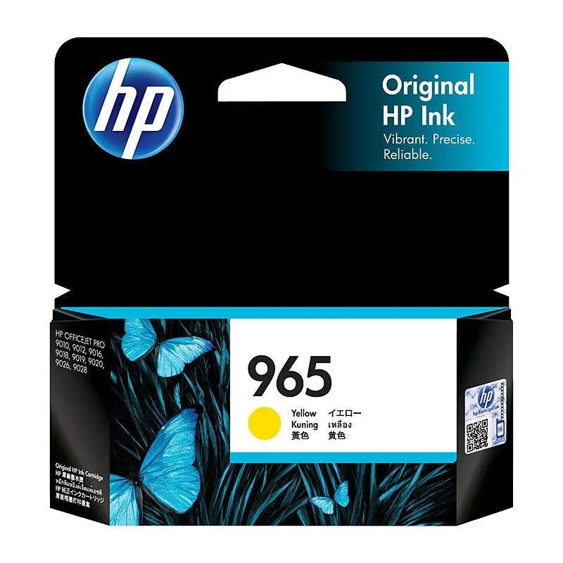 HP #965 Yellow Ink 3JA79AA HP