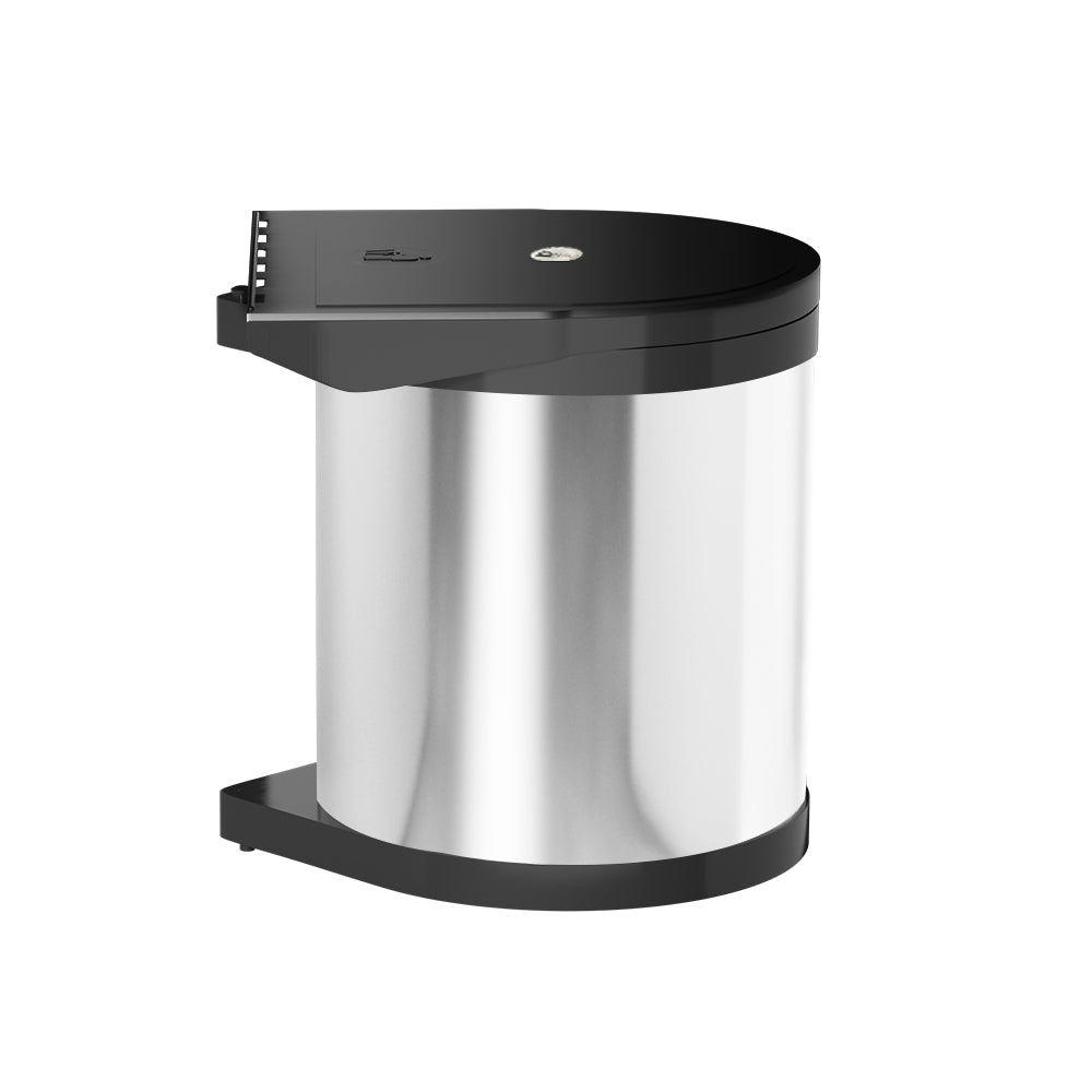 Cefito Kitchen Swing Out Pull Out Bin Stainless Steel Garbage Rubbish Can 12L Deals499