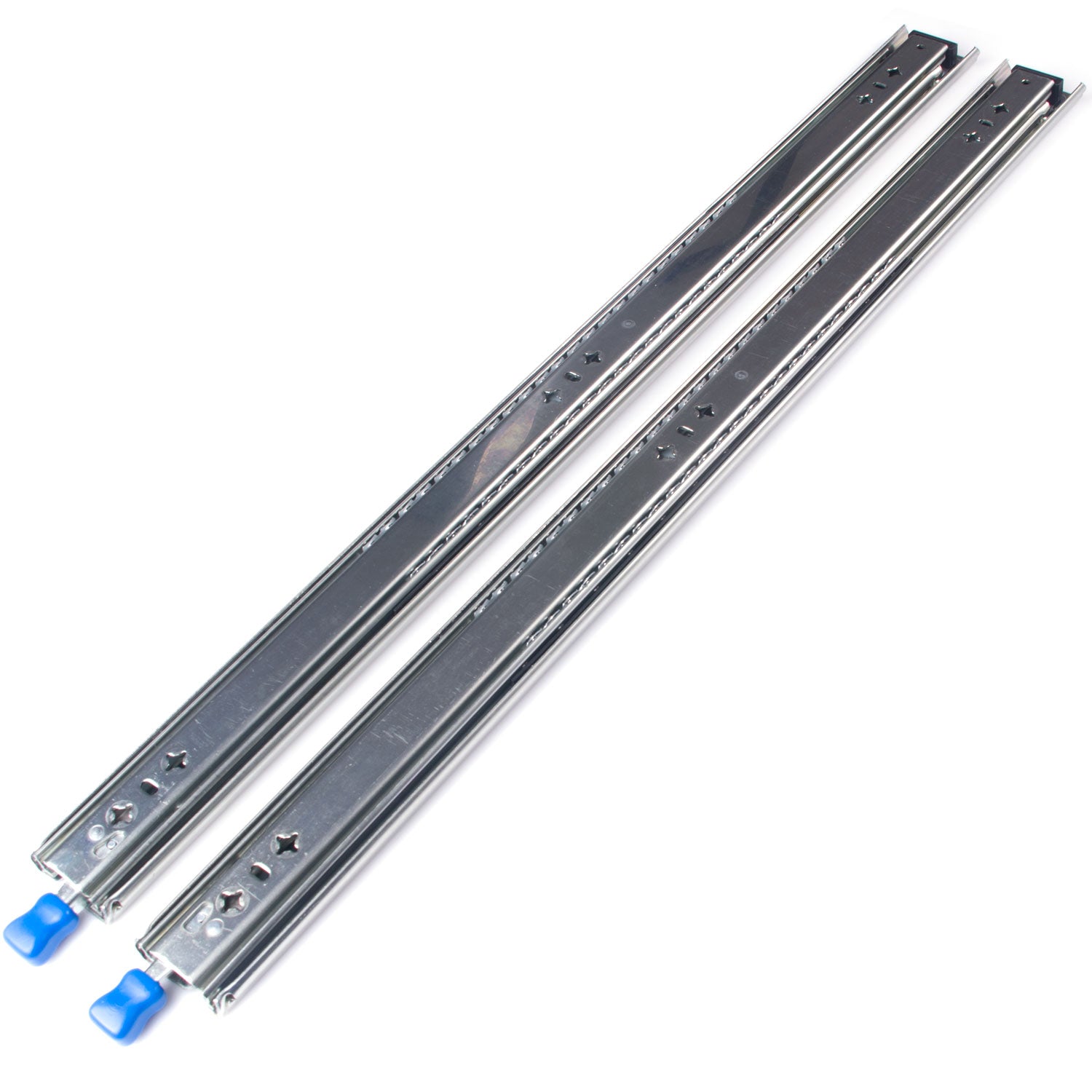 28in Pair 150KG Heavy Duty Drawer Slides Rails Runners Locking Ball Bearing Deals499