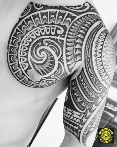 Cook Islands Tattoo Design by Teitinga Designs