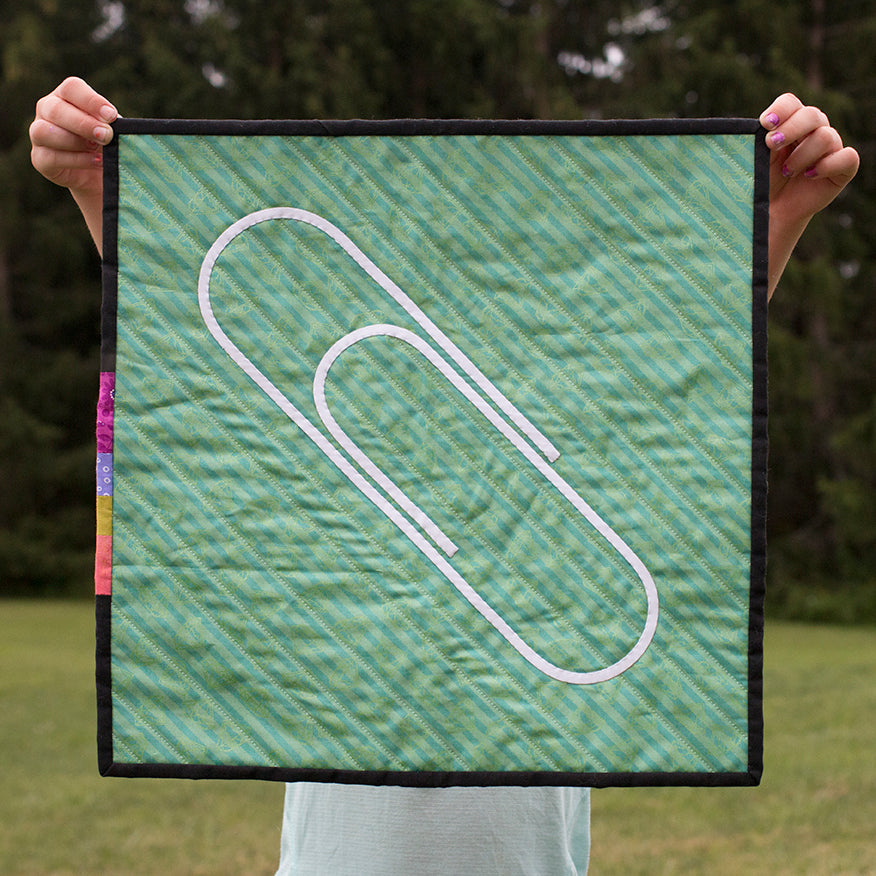 paper clip quilt