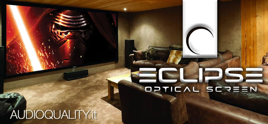 Eclipse il miglior schermo alto contrasto per videoproiezione home cinema