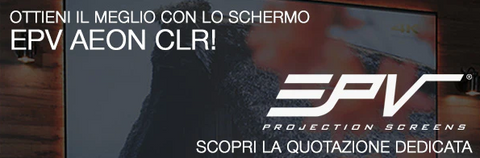 Schermi per proiettori a tiro ultra corto